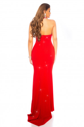 Red Carpet Glitter Gown
